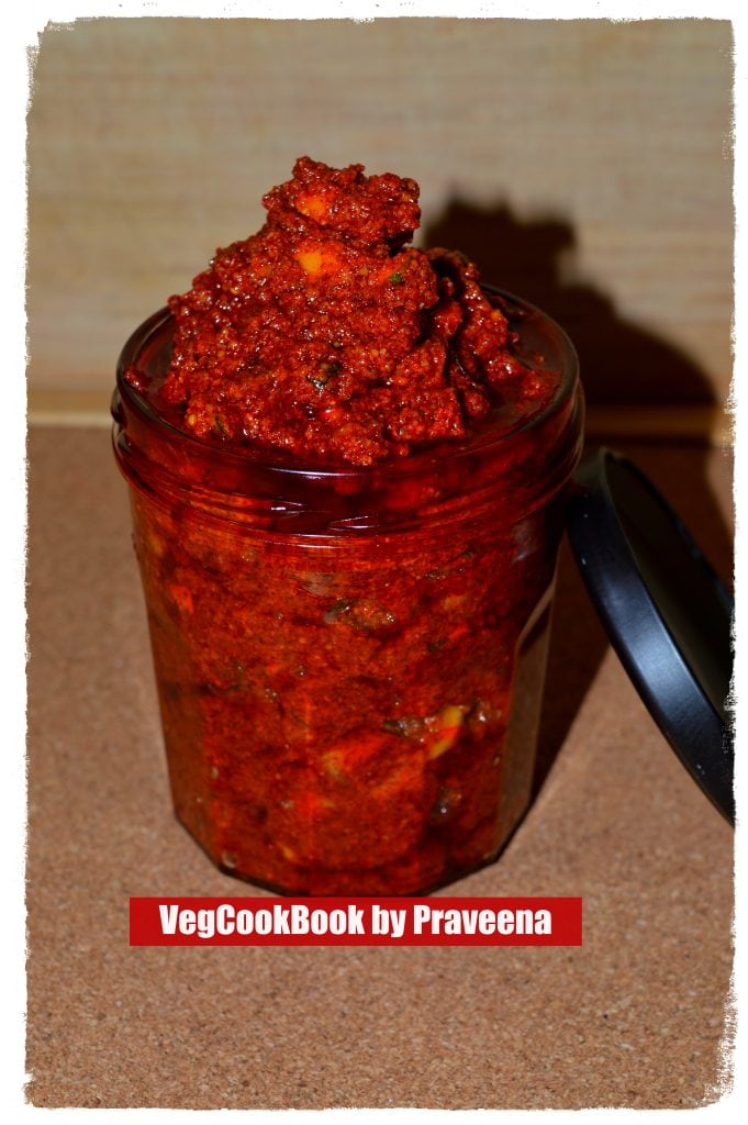 Dosavakaya / Yellow Cucumber Pickle