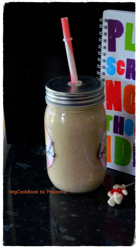 Peanut Butter Smoothie (No Sugar)