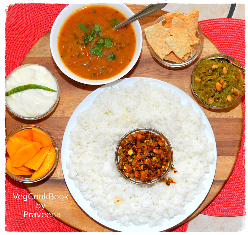 Bhojanam / Thali / Meal Platter # 8