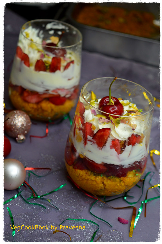 Mango Kalakand Dessert Parfait