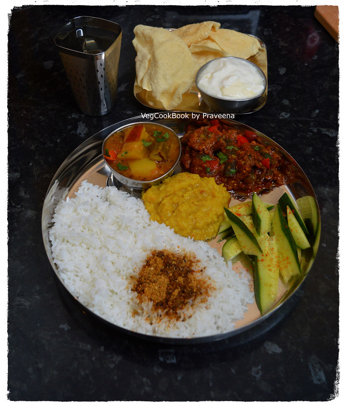 Bhojanam/Thali/Platter # 1