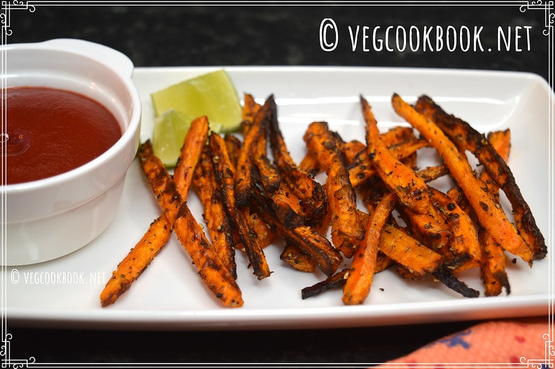 Homemade Carrot Fries (Air Fryer or Grill)