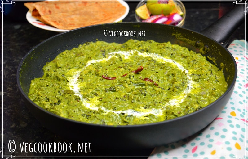 Methi Chaman / Paneer Methi Leaves Curry