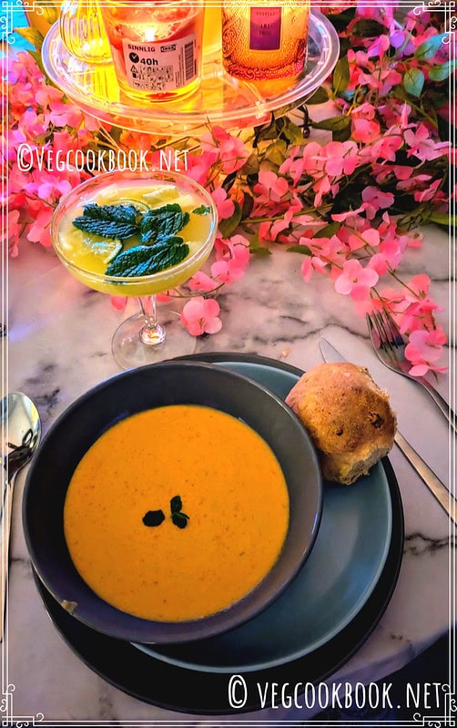 Tomato Carrot Soup (Instant Pot, Stove Top)